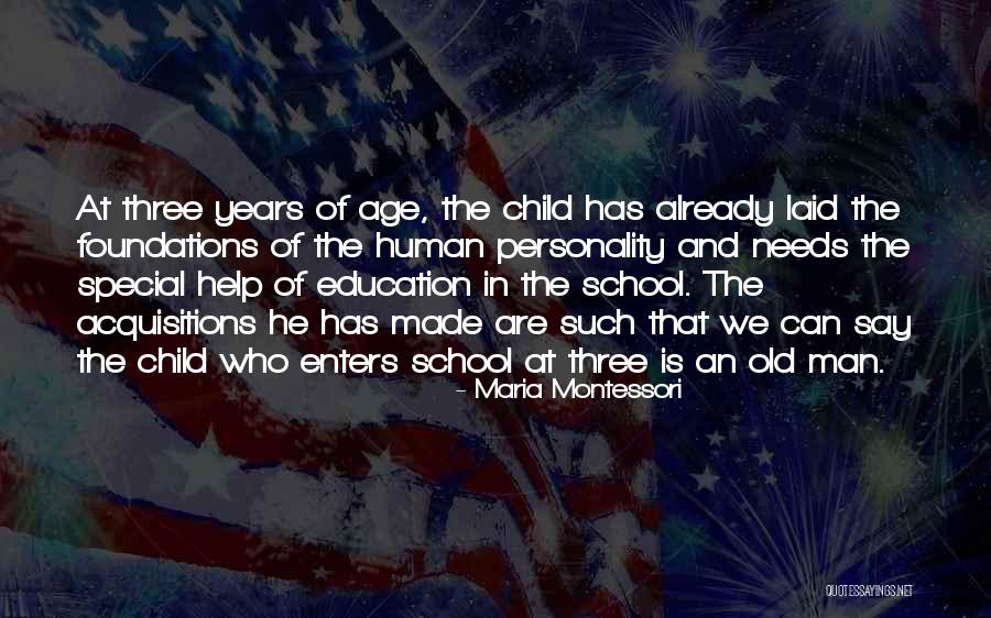 Special Needs Quotes By Maria Montessori