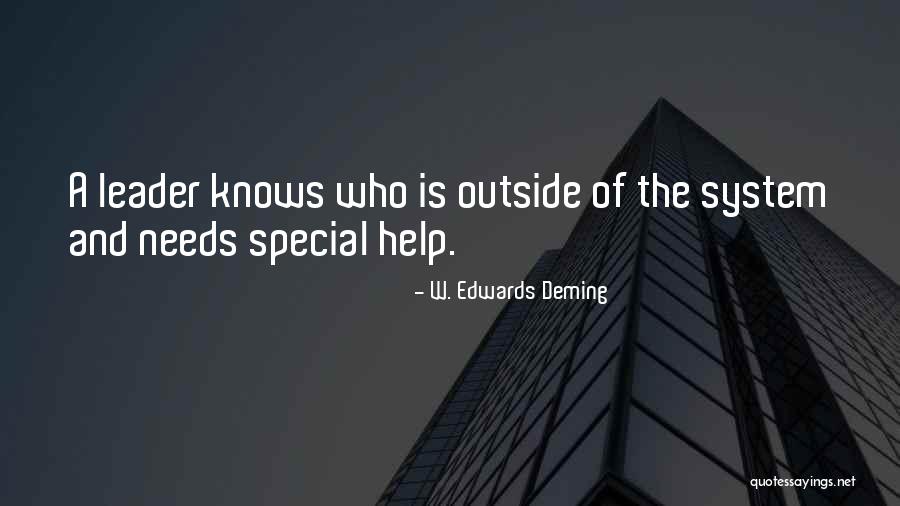 Special Needs Quotes By W. Edwards Deming