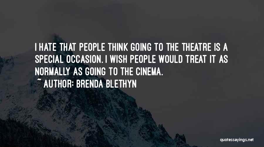 Special Occasion Quotes By Brenda Blethyn