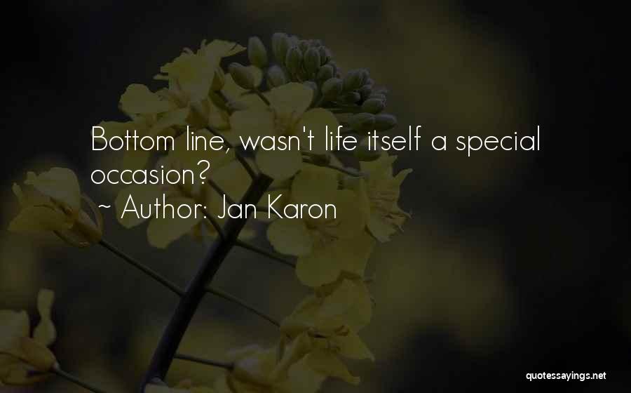 Special Occasion Quotes By Jan Karon