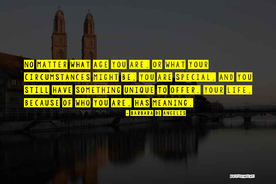 Special Offer Quotes By Barbara De Angelis Special Offer Quotes By Barbara De Angelis