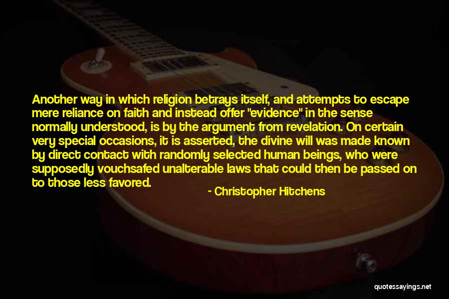 Special Offer Quotes By Christopher Hitchens