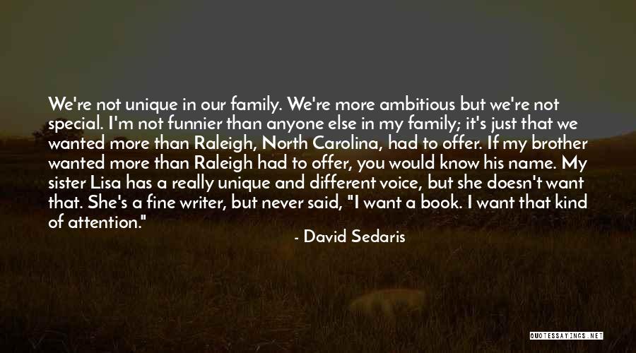 Special Offer Quotes By David Sedaris