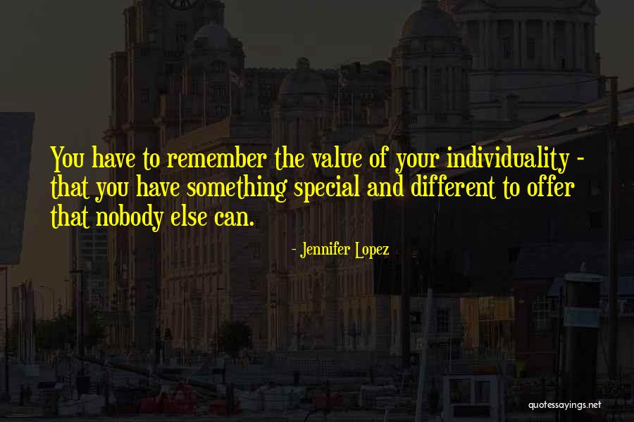 Special Offer Quotes By Jennifer Lopez