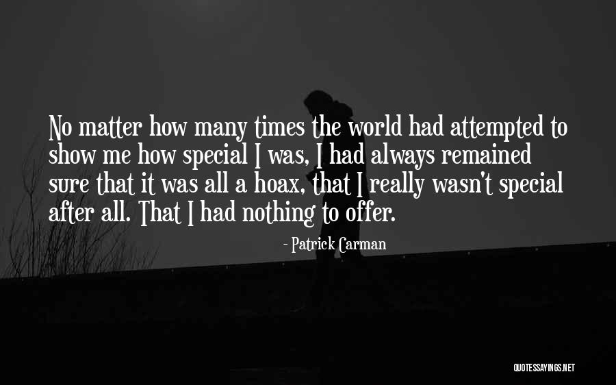 Special Offer Quotes By Patrick Carman Special Offer Quotes By Patrick Carman
