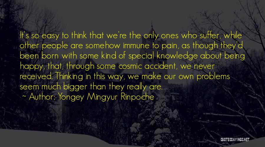 Special Ones Quotes By Yongey Mingyur Rinpoche