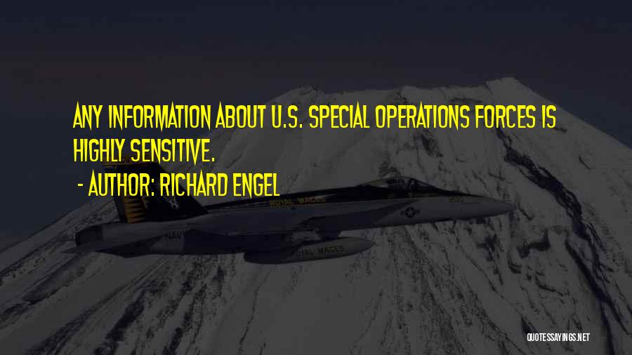 Special Operations Quotes By Richard Engel