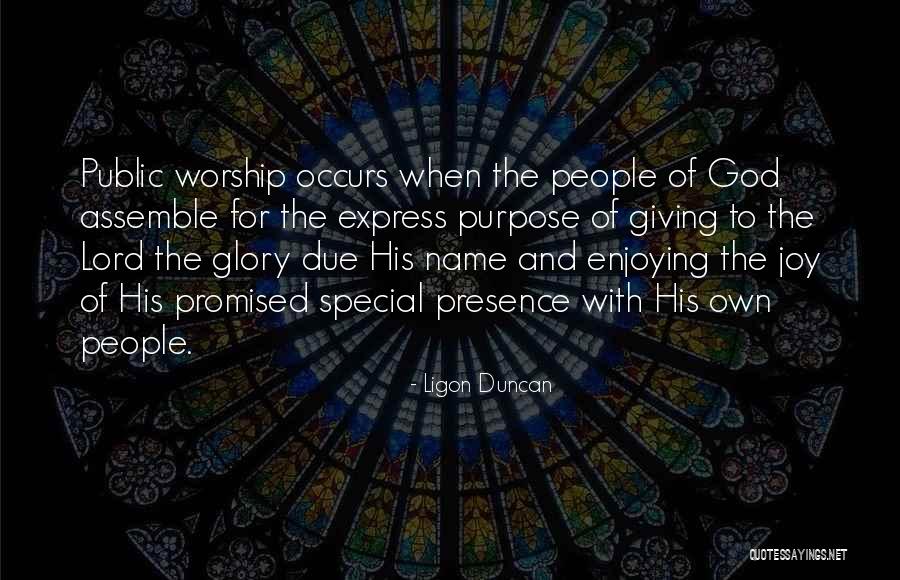 Special People Quotes By Ligon Duncan Special People Quotes By Ligon Duncan