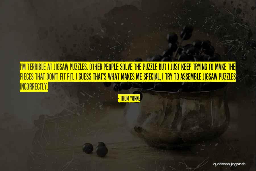 Special People Quotes By Thom Yorke Special People Quotes By Thom Yorke