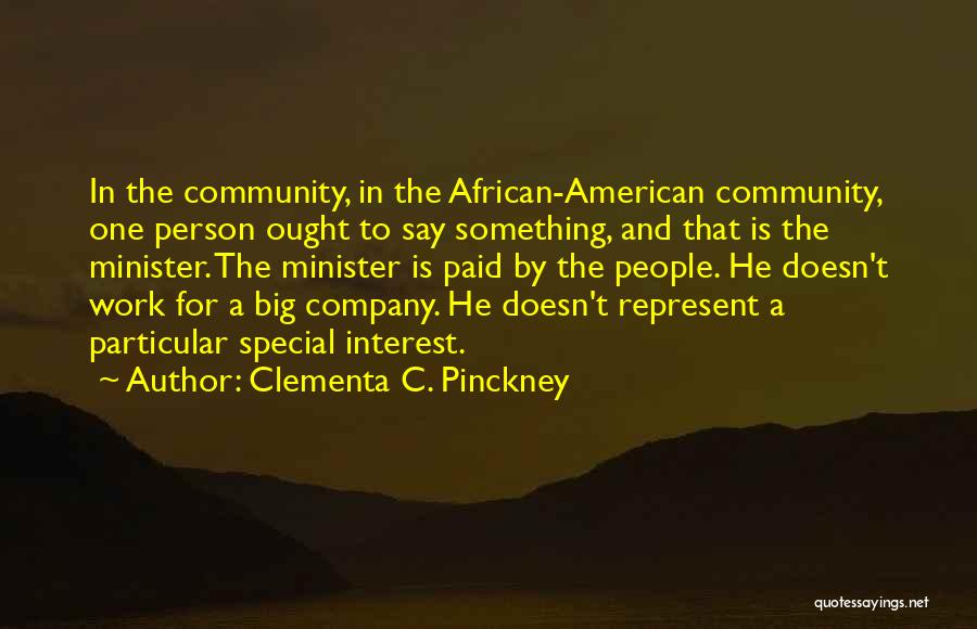 Special Person Quotes By Clementa C. Pinckney