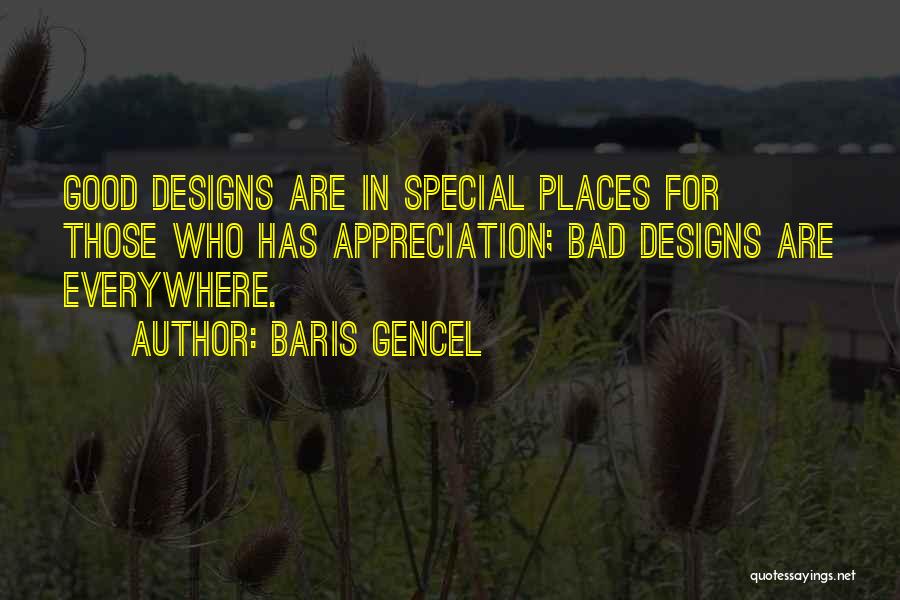 Special Places Quotes By Baris Gencel