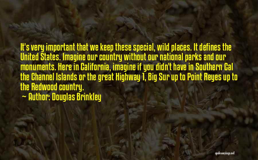 Special Places Quotes By Douglas Brinkley