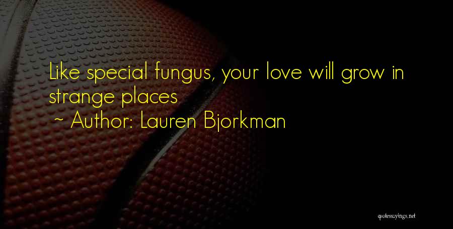 Special Places Quotes By Lauren Bjorkman