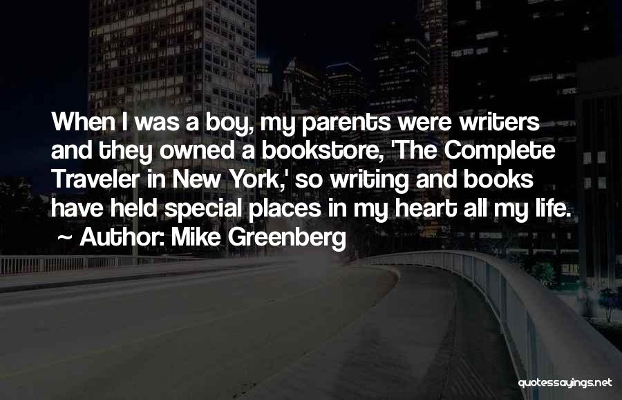 Special Places Quotes By Mike Greenberg