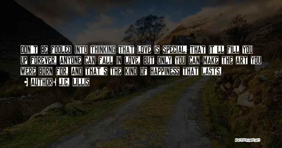 Special Thinking Of You Quotes By J.C. Lillis