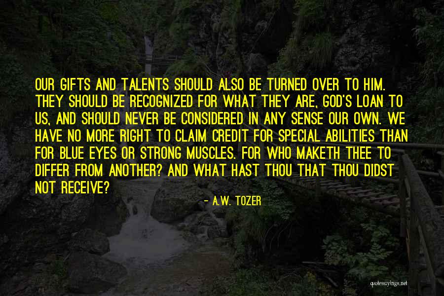 Special To Him Quotes By A.W. Tozer Special To Him Quotes By A.W. Tozer