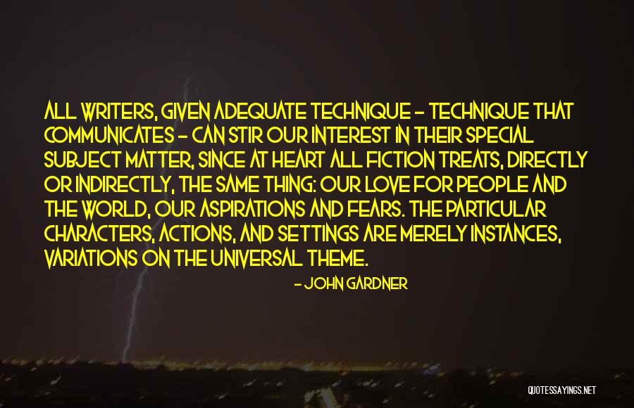 Special Treats Quotes By John Gardner Special Treats Quotes By John Gardner