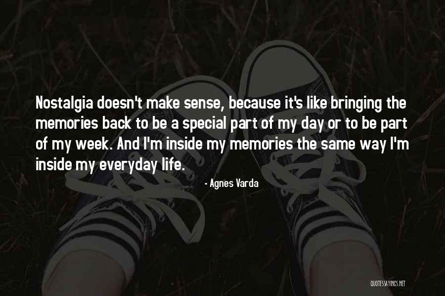 Special Week Quotes By Agnes Varda Special Week Quotes By Agnes Varda