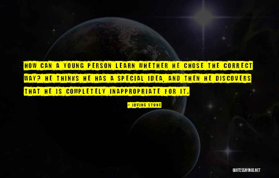Special Young Quotes By Irving Stone Special Young Quotes By Irving Stone