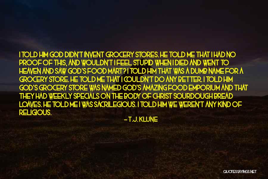 Specials Quotes By T.J. Klune Specials Quotes By T.J. Klune