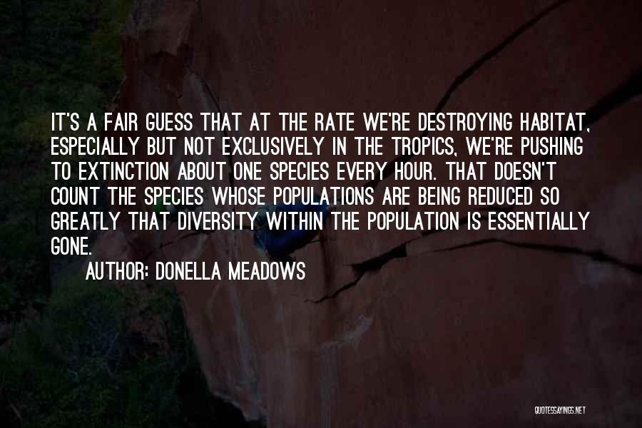 Species Diversity Quotes By Donella Meadows