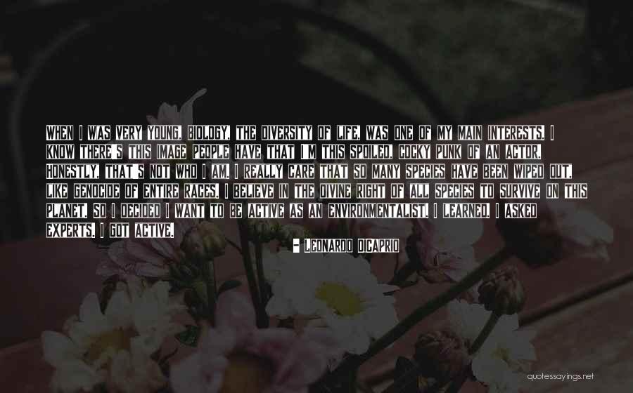 Species Diversity Quotes By Leonardo DiCaprio Species Diversity Quotes By Leonardo DiCaprio