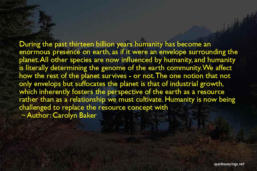 Species Extinction Quotes By Carolyn Baker