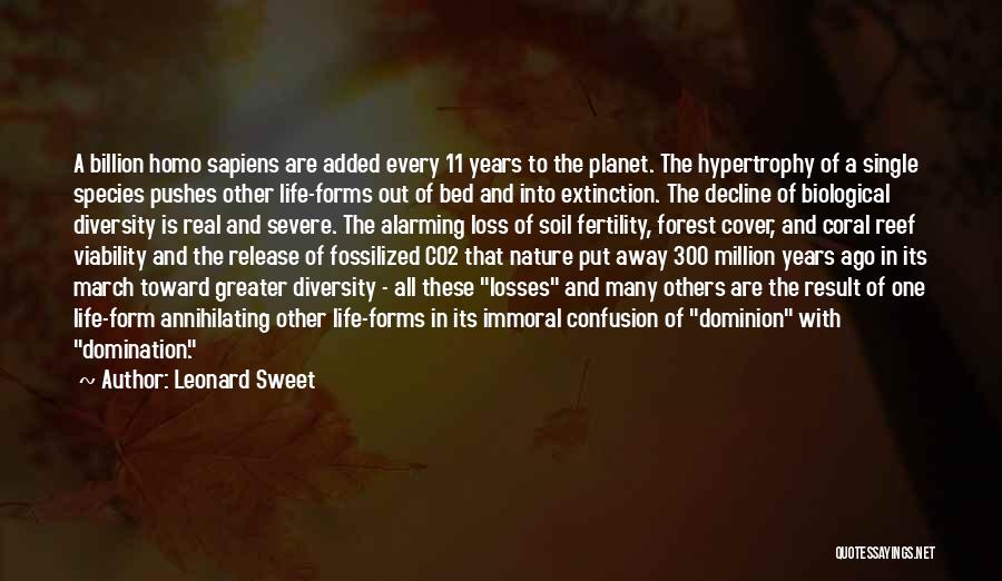 Species Extinction Quotes By Leonard Sweet