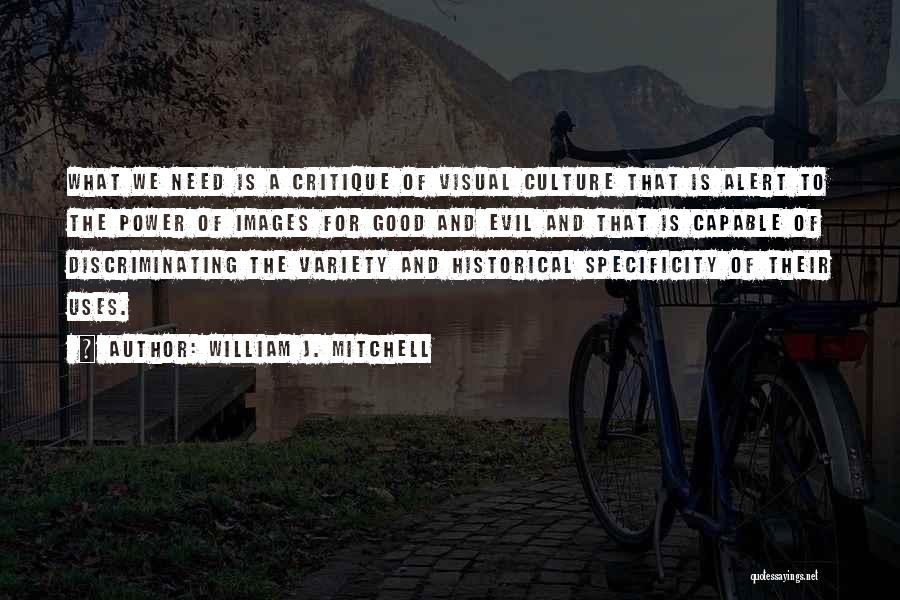 Specificity Quotes By William J. Mitchell