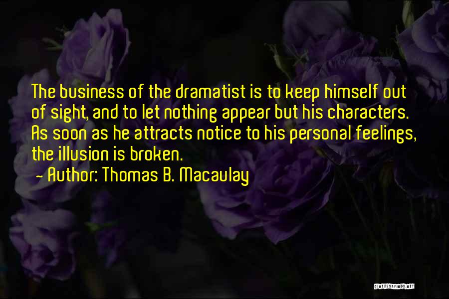 Specified Module Quotes By Thomas B. Macaulay