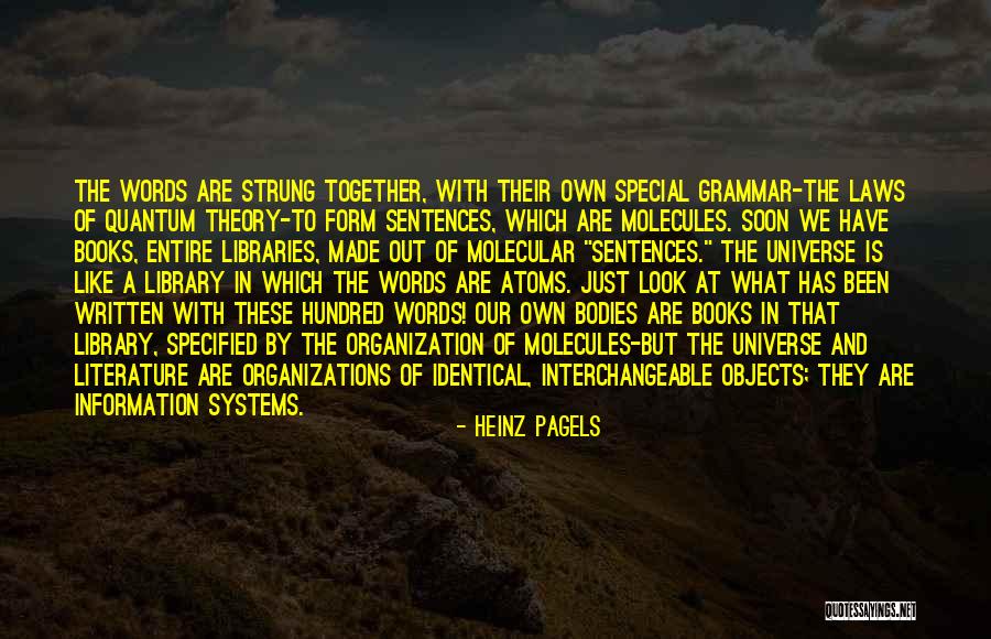 Specified Quotes By Heinz Pagels Specified Quotes By Heinz Pagels