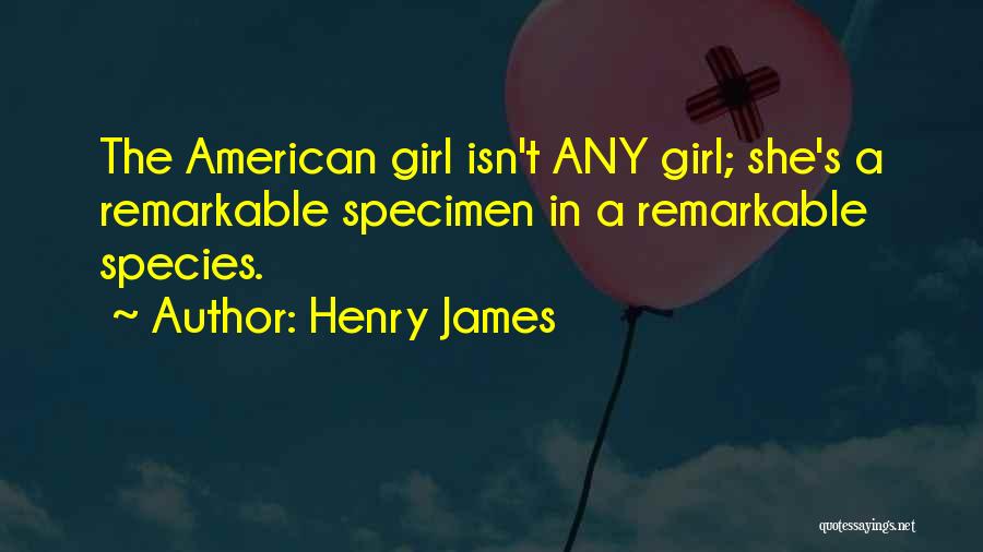 Specimen Quotes By Henry James