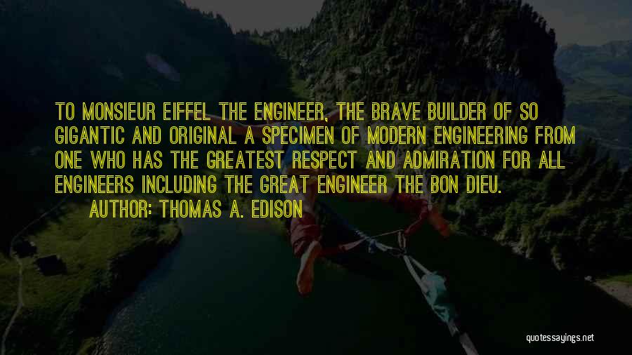 Specimen Quotes By Thomas A. Edison