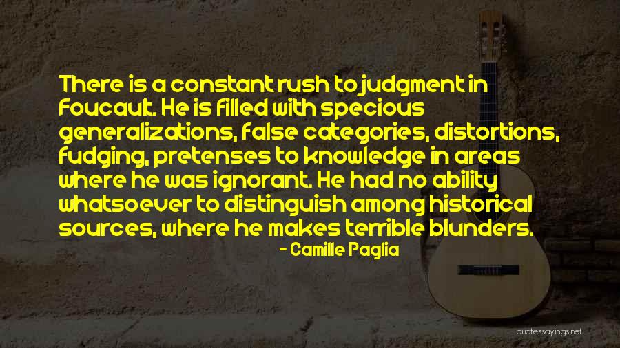 Specious Quotes By Camille Paglia Specious Quotes By Camille Paglia