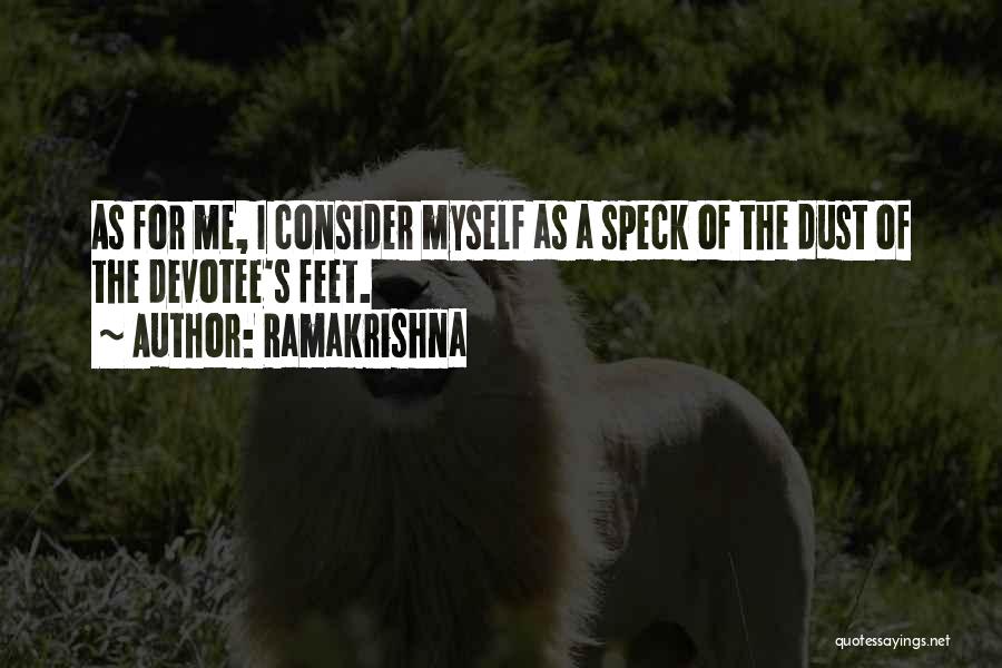 Specks Quotes By Ramakrishna