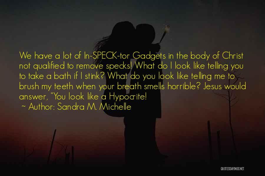 Specks Quotes By Sandra M. Michelle