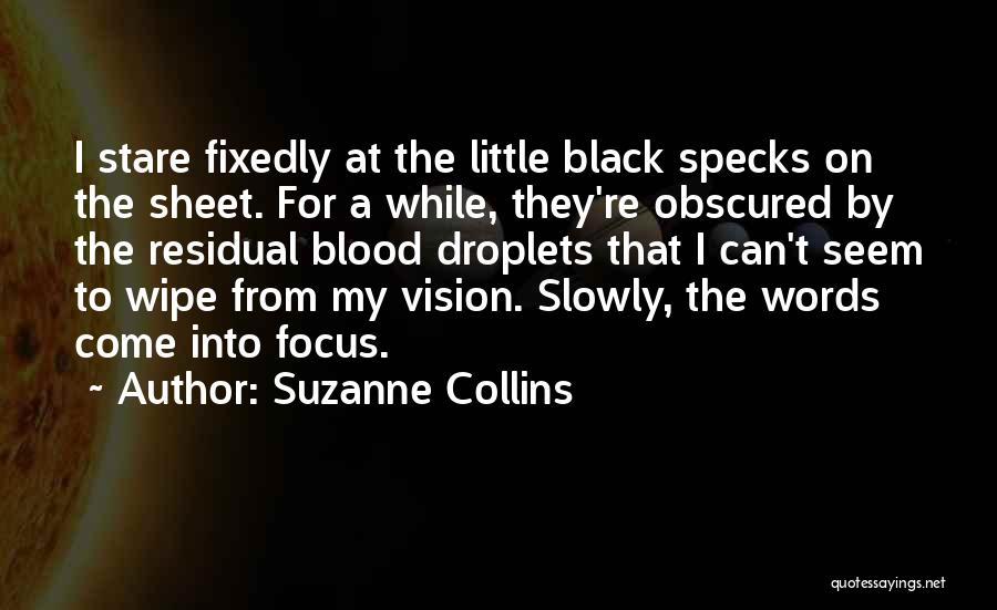 Specks Quotes By Suzanne Collins