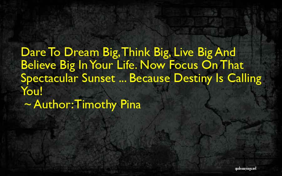 Spectacular Sunset Quotes By Timothy Pina