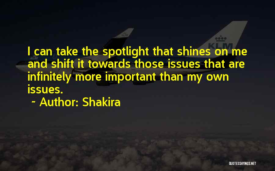 Spectrometers Dictionary Quotes By Shakira