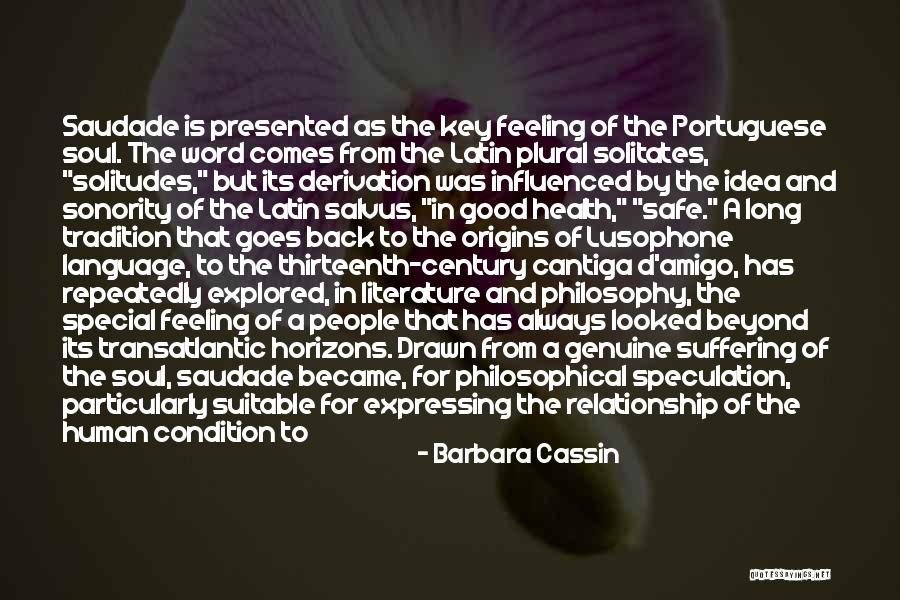 Speculation Quotes By Barbara Cassin