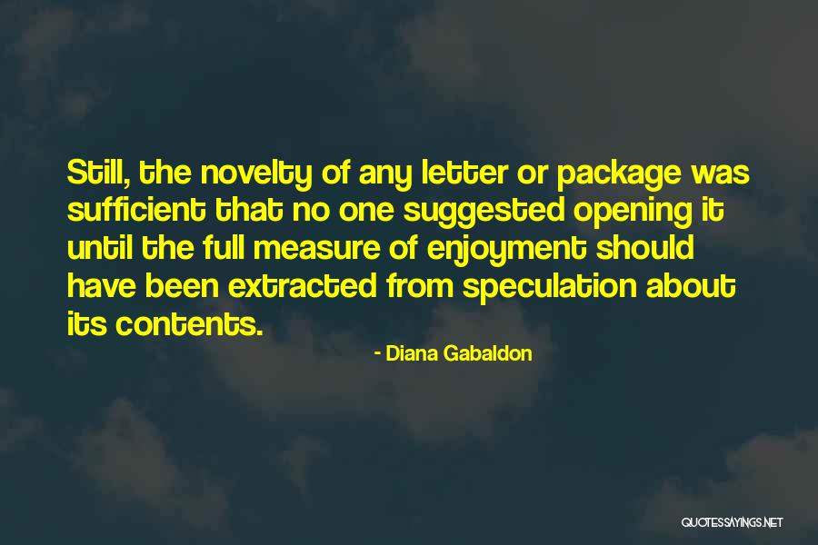 Speculation Quotes By Diana Gabaldon