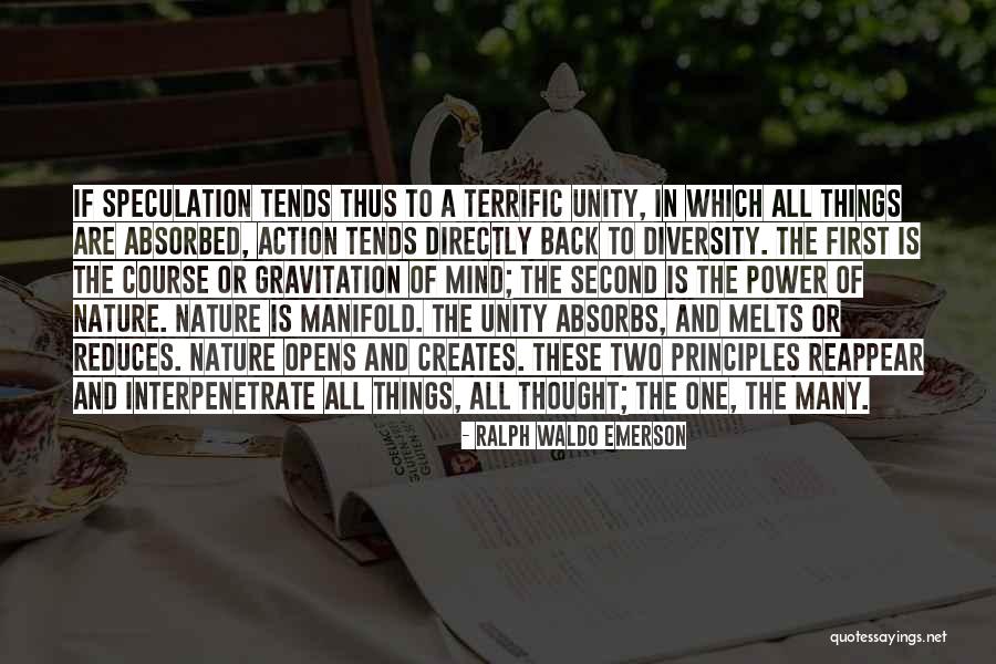 Speculation Quotes By Ralph Waldo Emerson