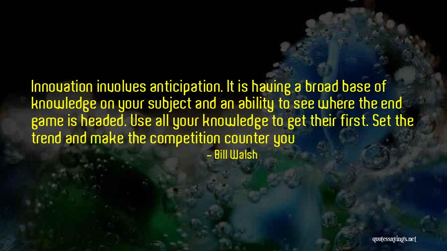 Speculations Groups Quotes By Bill Walsh Speculations Groups Quotes By Bill Walsh