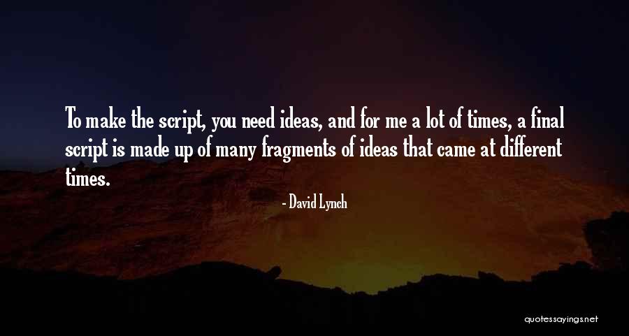 Speculatively In A Sentence Quotes By David Lynch Speculatively In A Sentence Quotes By David Lynch