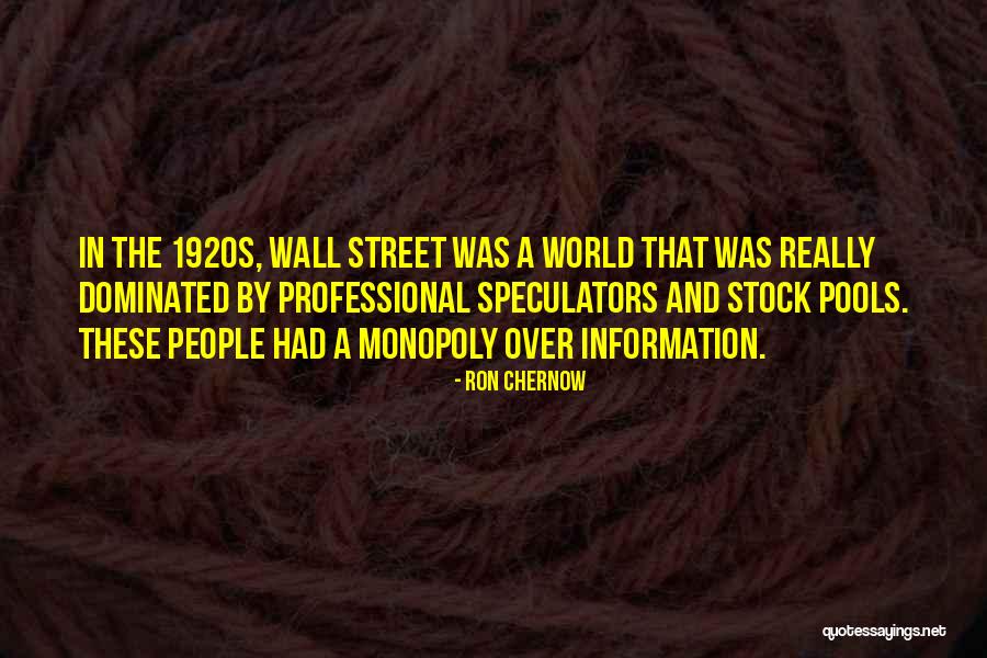 Speculators Of Stock Quotes By Ron Chernow Speculators Of Stock Quotes By Ron Chernow