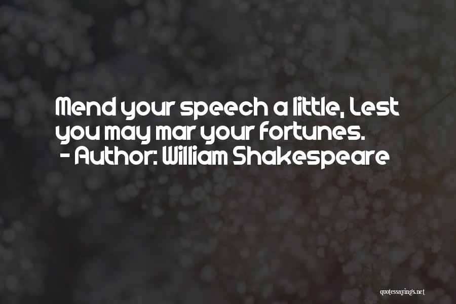 Speech Communication Quotes By William Shakespeare