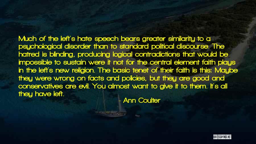 Speech Disorders Quotes By Ann Coulter Speech Disorders Quotes By Ann Coulter