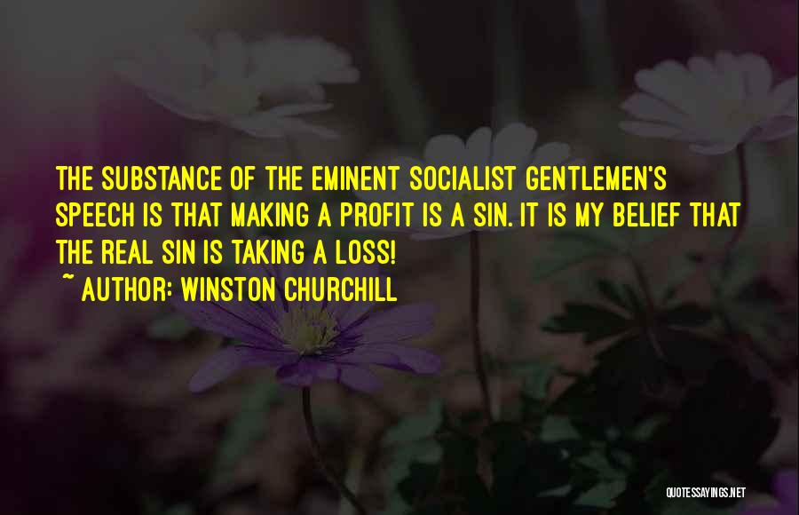 Speech Making Quotes By Winston Churchill