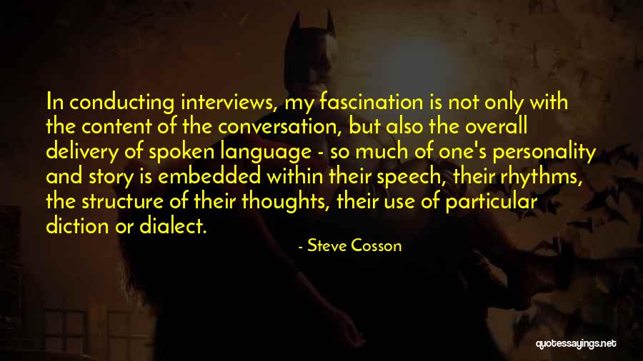 Speech Or Language Quotes By Steve Cosson Speech Or Language Quotes By Steve Cosson