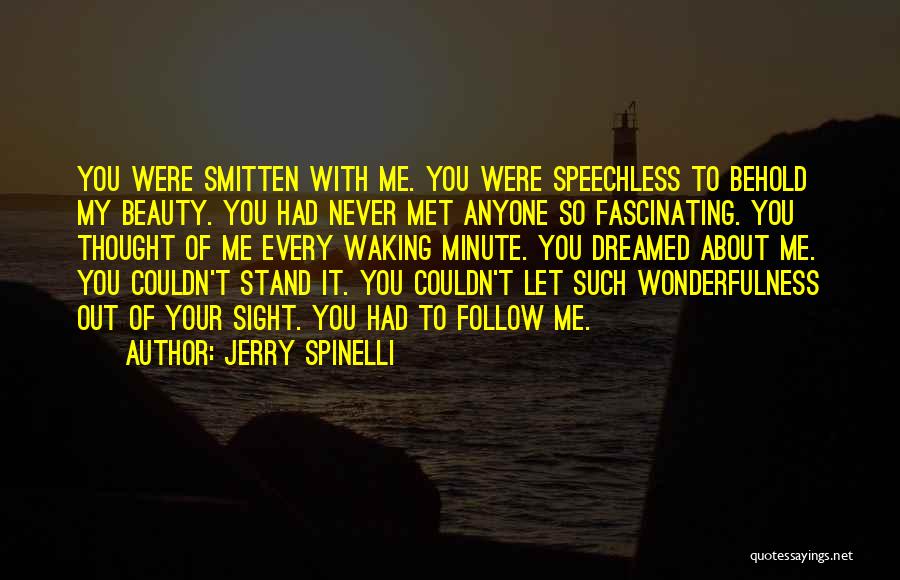 Speechless Beauty Quotes By Jerry Spinelli